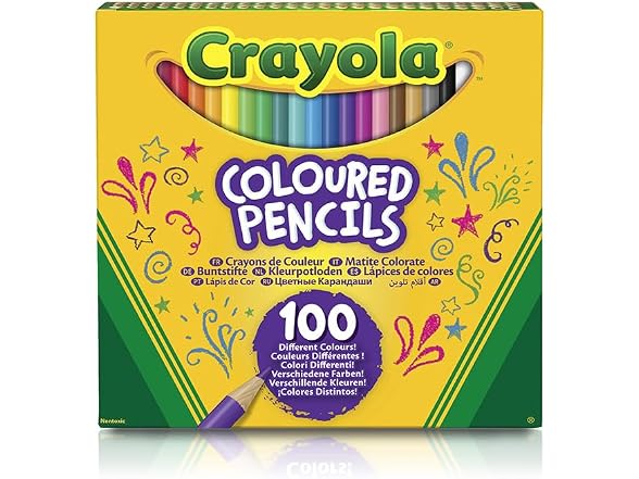 Crayola Colored Pencils - 100-Per Box