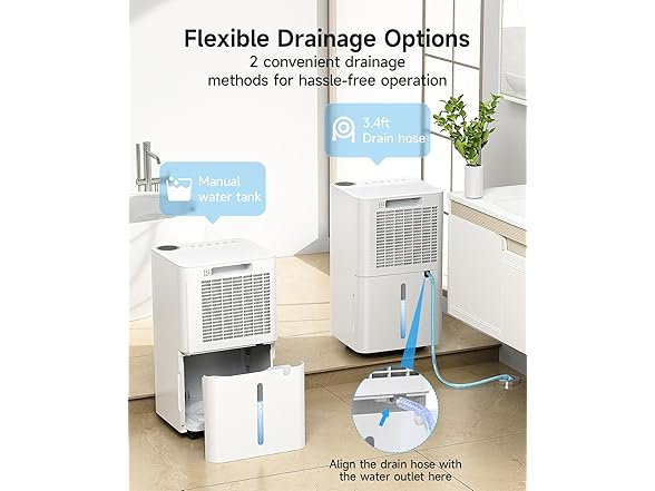 Cagstul 2500 Sq.Ft Dehumidifier for Basement