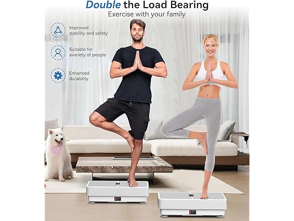 POWET W0893 Vibration Plate Exercise Machine 2