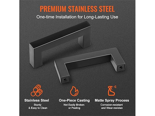 VEVOR 30 Pack Cabinet Pulls - 76mm