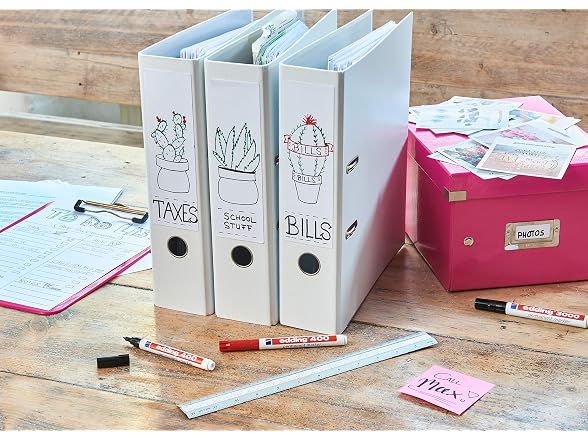 edding 400 permanent marker - zwart - 10 stiften 