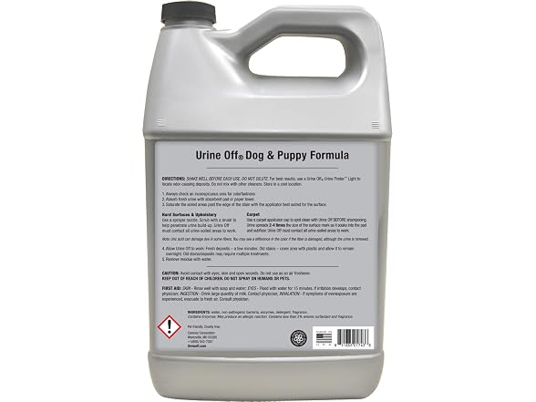 urineOFF Dog Stain Remover Pet Urine Stain and Odour Remover