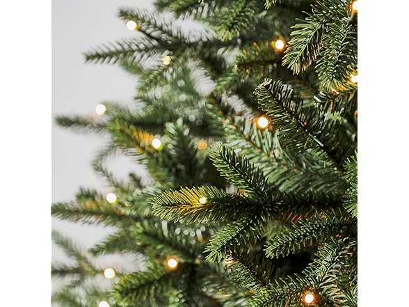 7.5 ft Pre-Lit Holiday Symphony Spruce Artificial Christmas Tree