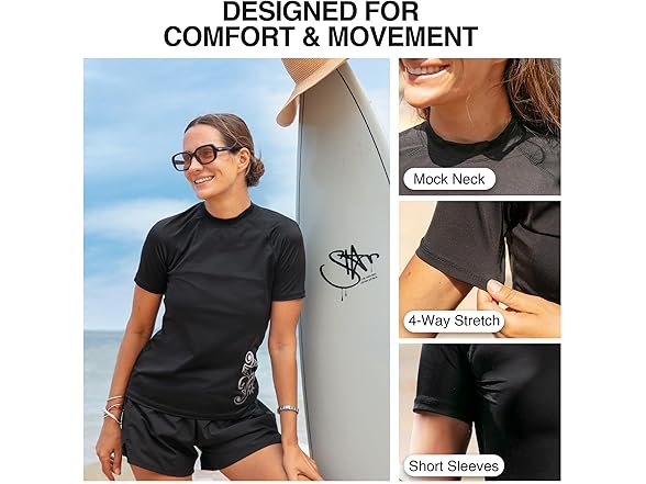 Kanu Marina Black Active Top (S)