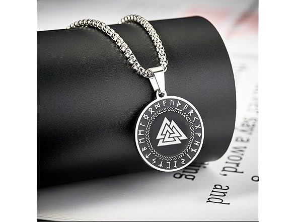 JINGMARUO Steel Viking Pendant
