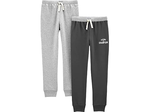 Carter's Baby (3-6M) Grey Joggers 2-Pack