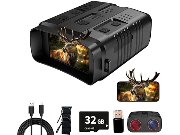 PYKRONZ 4K Night Vision Goggles