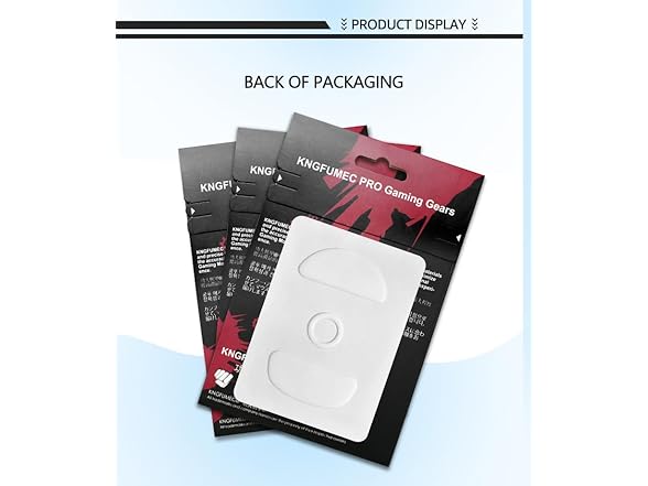 KNGFUMEC 2 Sets Mouse Skates Feet