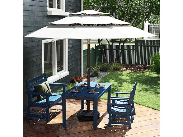GREENVINES 3-Tier 9-FT-Patio-Umbrella