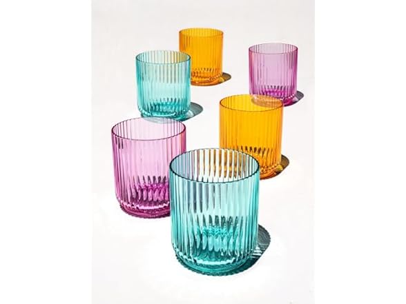 Mesa Acrylic Drinking Glass - 15 oz - Set of 6