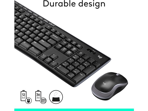 Logitech MK270 Wireless Keyboard And Mouse Combo