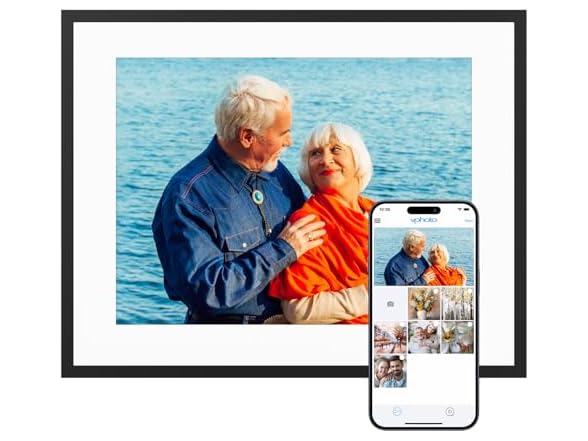 (NEW) Dragon Touch 15in FHD TS Digital Picture Frame