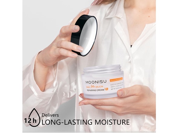 Moonisu Snail 94% Mucin Cream, 3.5 oz / 100g