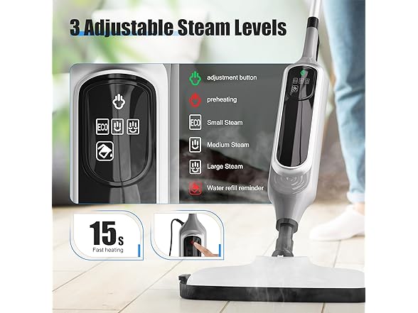 Sapodilla 12 in 1 Steam Mop