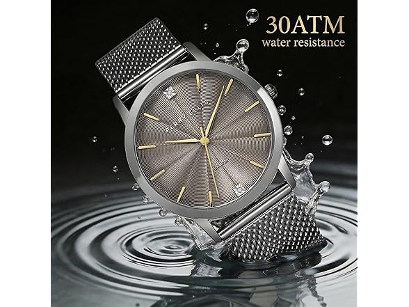 Perry Ellis Ultra Slim Round Dial Watch