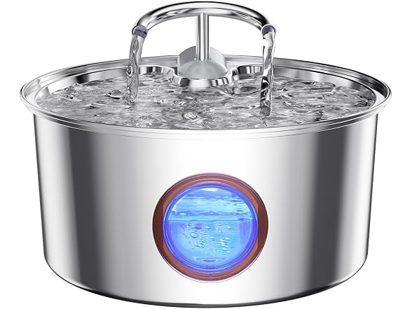 tomxcute Tomxcute Cat Water Fountain Stainless