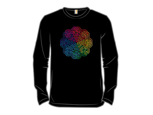 Rainbow Woven Hearts