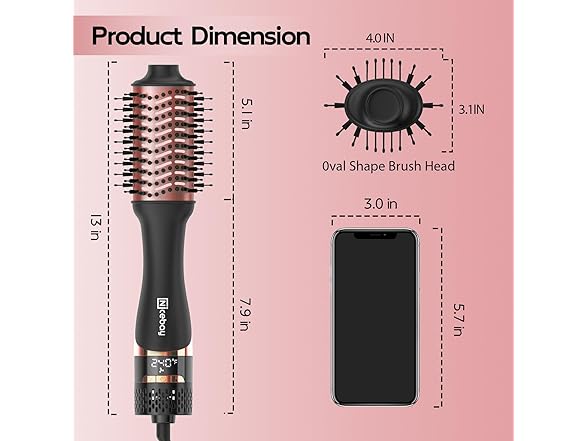 Nicebay Hair Dryer Brush | HB-822A