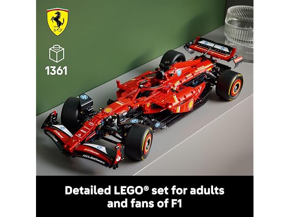 LEGO Technic Ferrari SF-24 F1 Model Car Kit