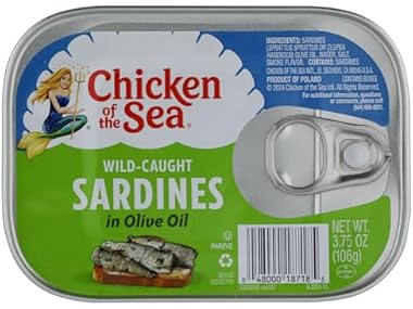 $0.99 Chicken Of The Sea Sardines in Olive Oil, 3.75 OZ dealfomo