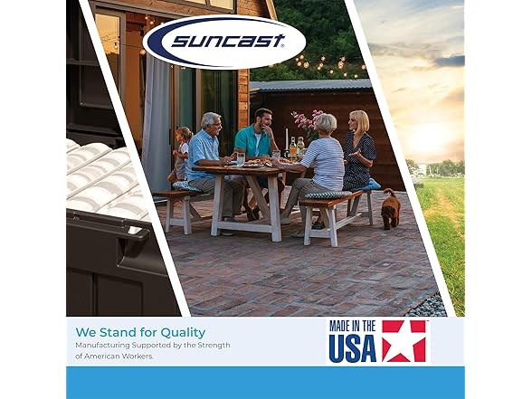  Suncast 54 Cubic Ft. Vertical Resin Out