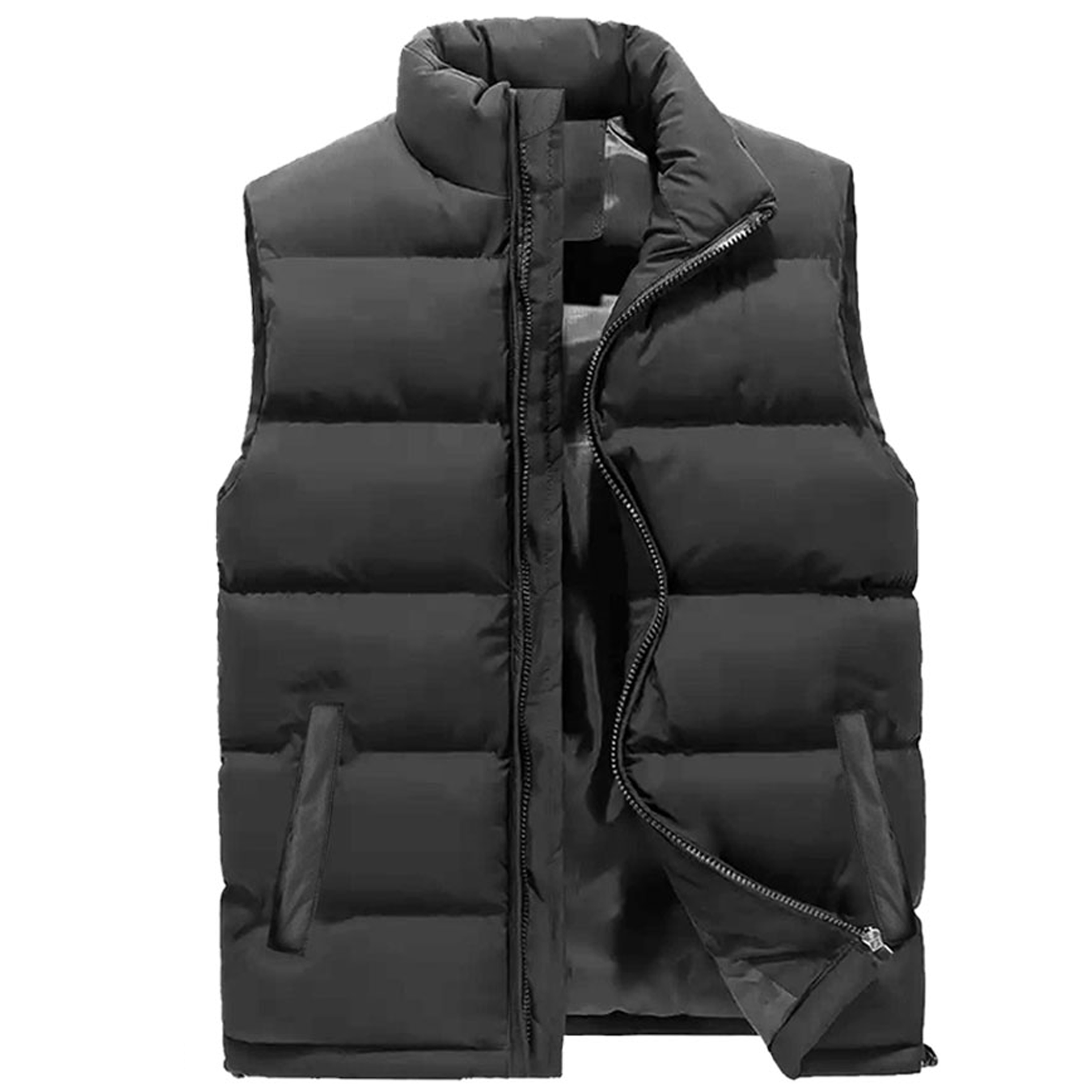 Mens Heavyweight Puffer Bubble Vest - Gallery 31