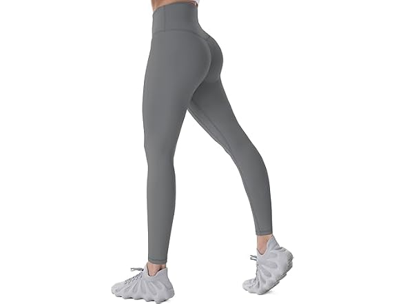 Sunzel Womens Leggings 28in M Dark Grey