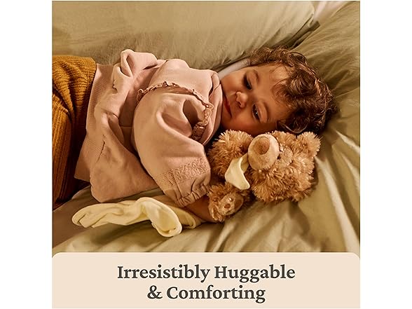 GUND Baby Philbin Plush Lovey, Brown, 14”