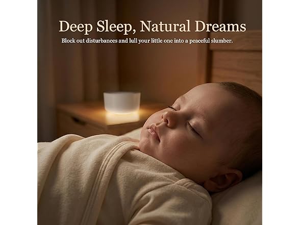 White Noise Machine with Night Light