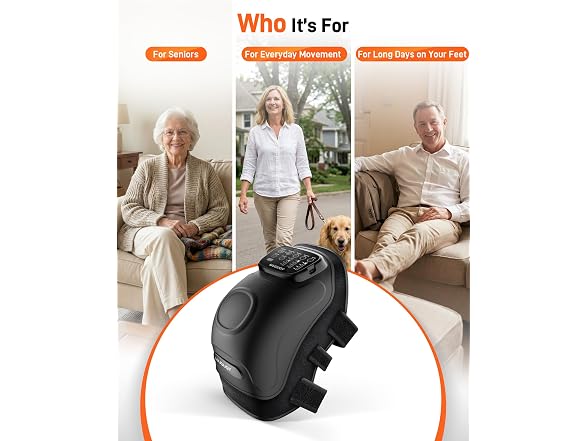 Musugy Knee Massager Heat Red Light