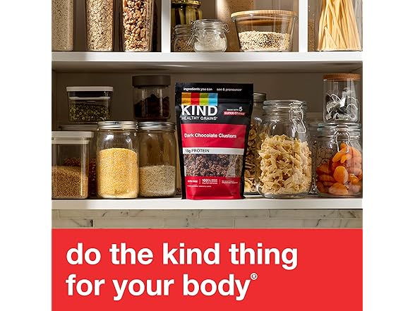 Kind Healthy Grains Granola, Dark Chocolate Clusters