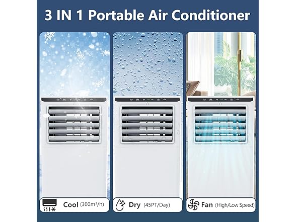 GarveeTech 8000 BTU Portable Air Conditioner