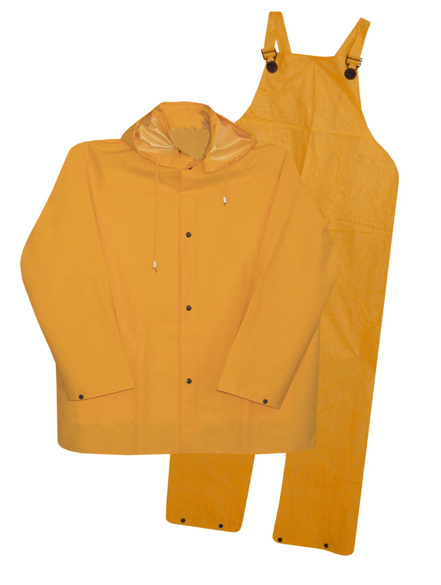 Boss 3PR0300YG LINED PVC RAIN SUIT .35MM 3pc - Gallery 2