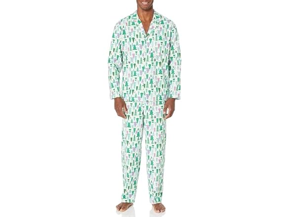 Amazon Essentials Men's Flannel Pajama Set