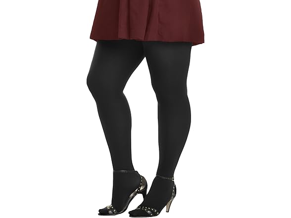 Angelina Plus Size Interior Thermal Tights 6Pk