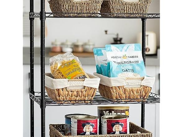 Suptinwear Handwoven Trapezoid Wicker Basket