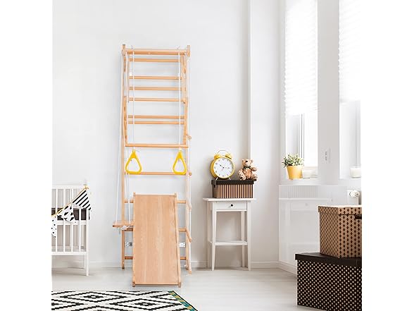 SPOFLYINN 7-in-1 Jungle Gym for Toddlers