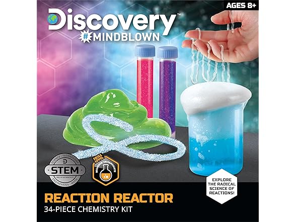 Discovery Reaction Lab Chemistry Set