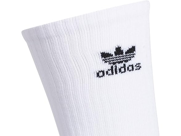 Adidas 6 Pair Trefoil Original Crew Sock