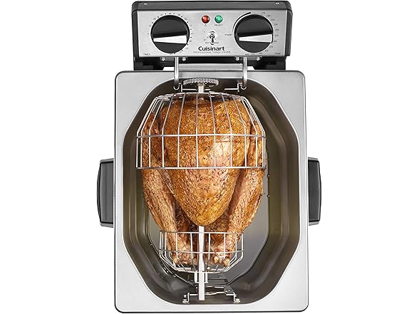 Cuisinart CDF-500FR 5 liter Extra-Large Rotisserie Deep Fr