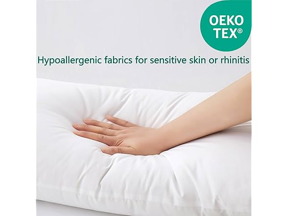 Gooeb Flat Ultra Thin Bed Pillows