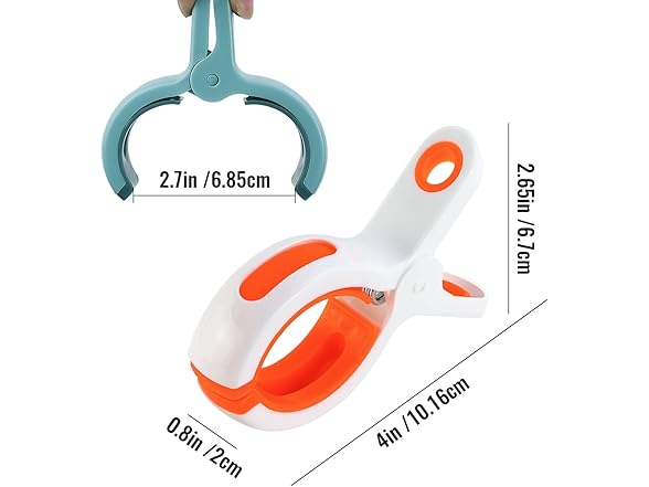 10 Pcs Beach Towel Clips for Beach Chairs