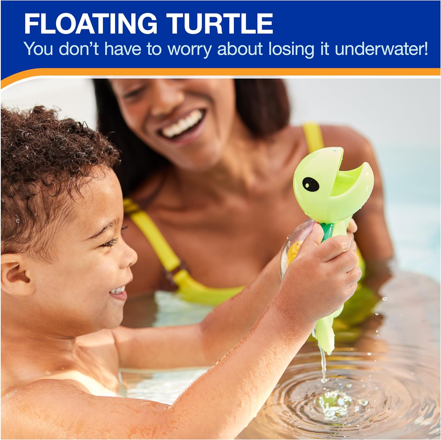 SwimWays Water Wheel Turtle Pool Toy - Gallery 11