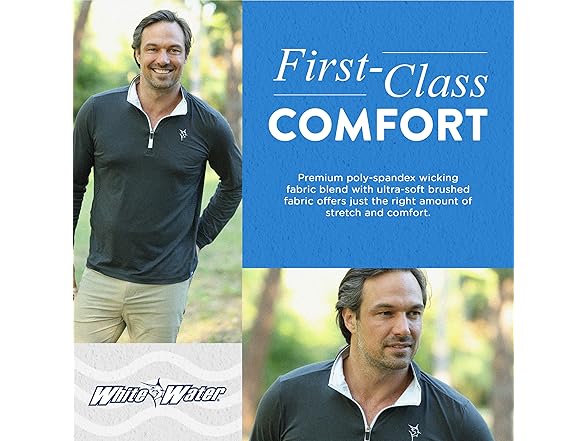 White Water Monterey Long Sleeve Golf