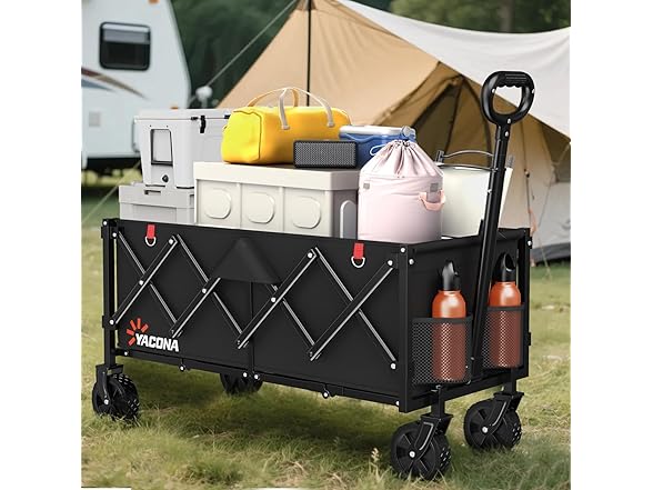 Yozoia Foldable Wagon Cart