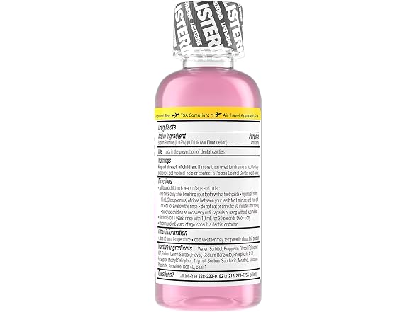 Listerine Total Care Zero Mouthwash 3.2 oz