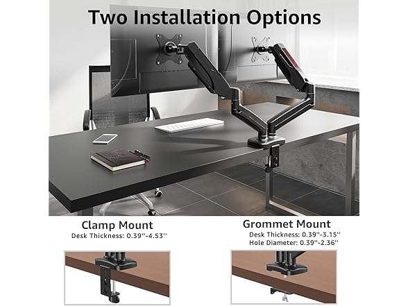 Redragon GMK-915 Dual Monitor Mount