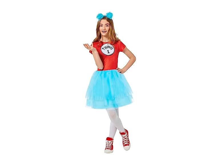 InSpirit Designs Dr. Seuss Kids Thing 1 and Thing 2 Costume