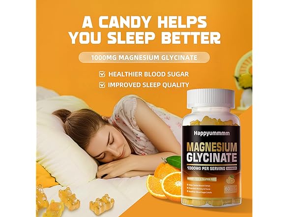 Happyummmm Magnesium Glycinate Gummies