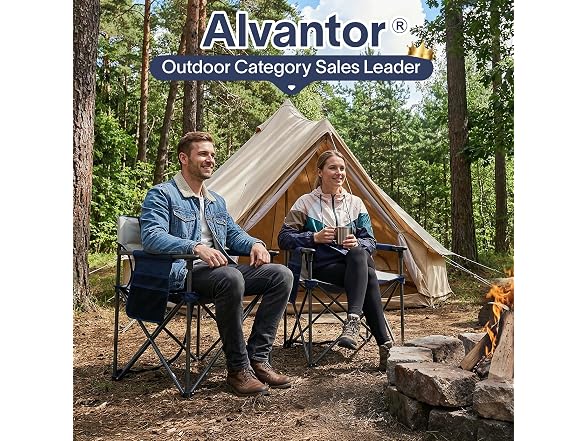 Alvantor Heavy Duty Folding Camping Chair